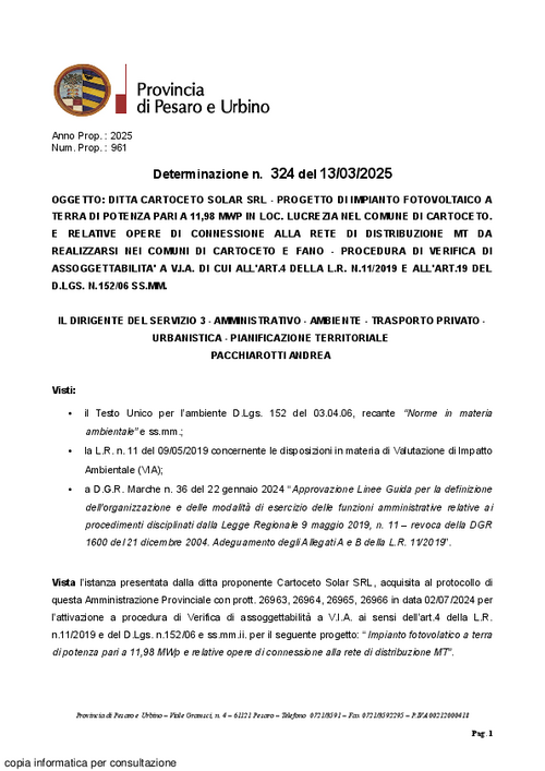 SU DETE 2025 324 Cartoceto Solar SU DETE 2025 324 Cartoceto Solar