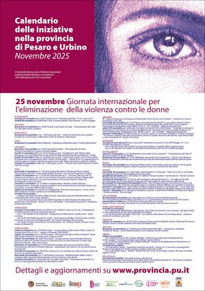 CALENDARIO per il 25 novembre  2025