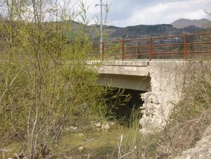 Ponte sulla Sp 153 nel comune di Apecchio