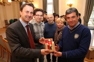 GR 210312 Seri con sindaco di Lussemburgo