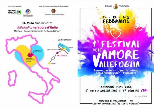 Festival Amore Volantino esterno