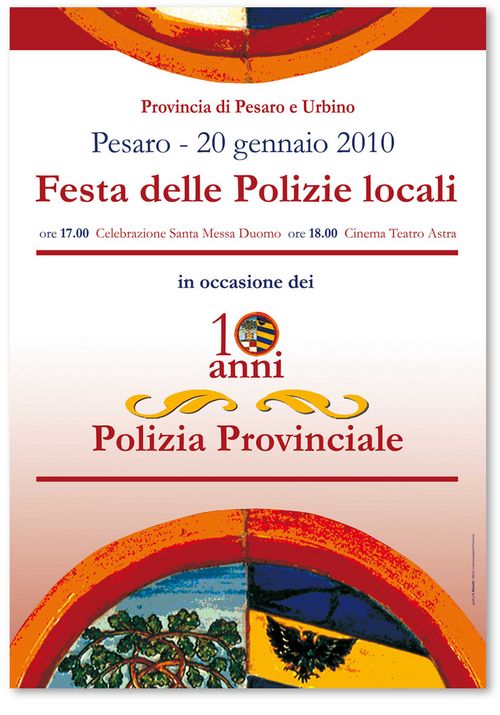 manifesto festa polizia