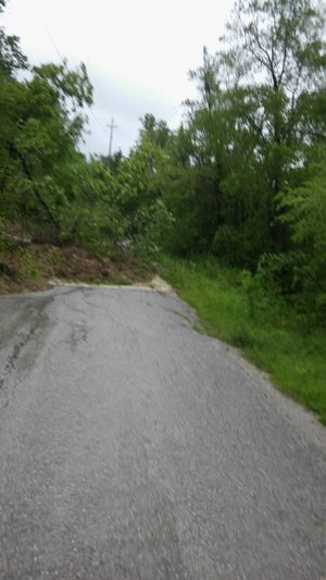 Strada provinciale 7 Pianmeletese chiusa per frana