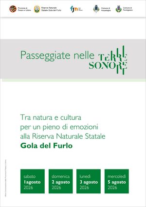 Copertina brochure Terre Sonore