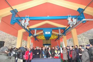 La funivia all inaugurazione