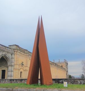 Opera Elevazione scultore Paolo Pompei