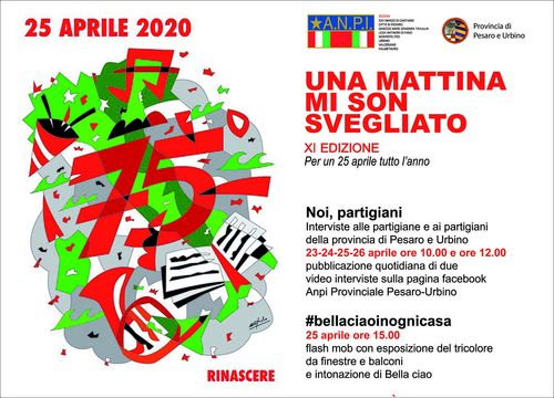 25 aprile 2020 cartolina