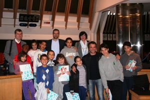 Ricci con bambini associazione Azobe