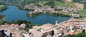 Rocca di Sassocorvaro dall alto