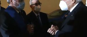 Paolini con Mattarella