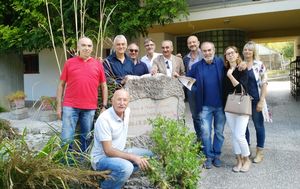 Presidente Paolini e vice Panicali al Centro Floristico Brilli Cattarini