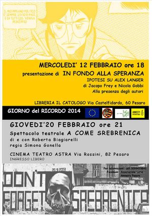 Giorno del ricordo 2014 santin
