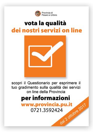 Volantino servizi on line