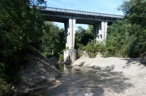Ponte sulla SP 141 circonvallazione di Pergola