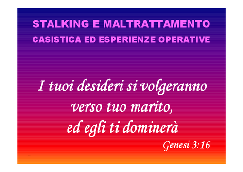 Polizia di Stato dati statistici sulla violenza