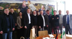 Delegazione Wolfsburg ricevuta in Provincia