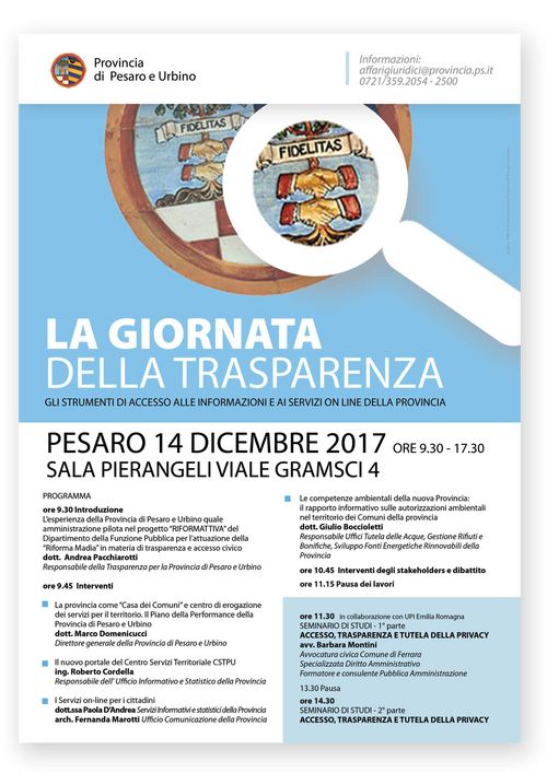 Programma trasparenza 14 dic