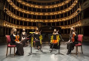 Concerto Rosa al Teatro Rossini di Pesaro Quintetto Olimpia