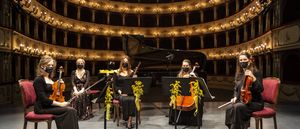 Concerto Rosa al Teatro Rossini di Pesaro Quintetto Olimpia