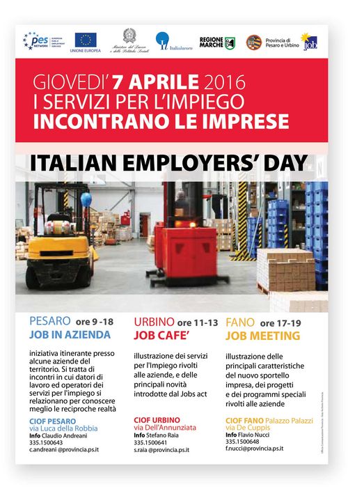 job 7 aprile Invito