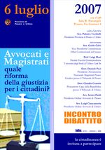 Avvocati Magistrati Manifesto