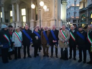 Paolini a Milano con altri amministratori