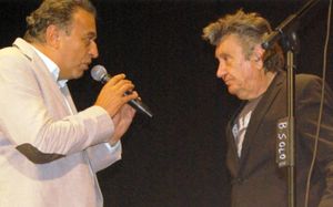 Topi e Bobby Solo sul palco