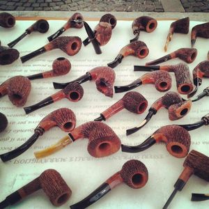 Alcune pipe in mostra