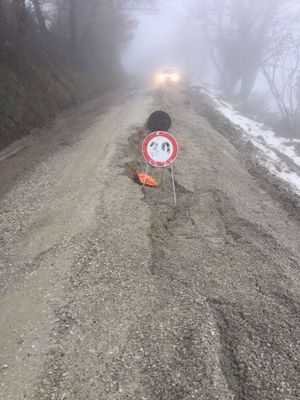 Frane e smottamenti sulle strade provinciali