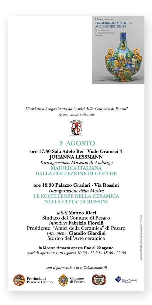 cartolina-invito fronte mostra ceramiche 2ag Cart retro