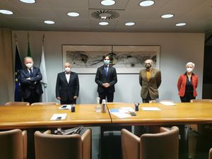 Presidenti Province con presidente Regione Marche Acquaroli