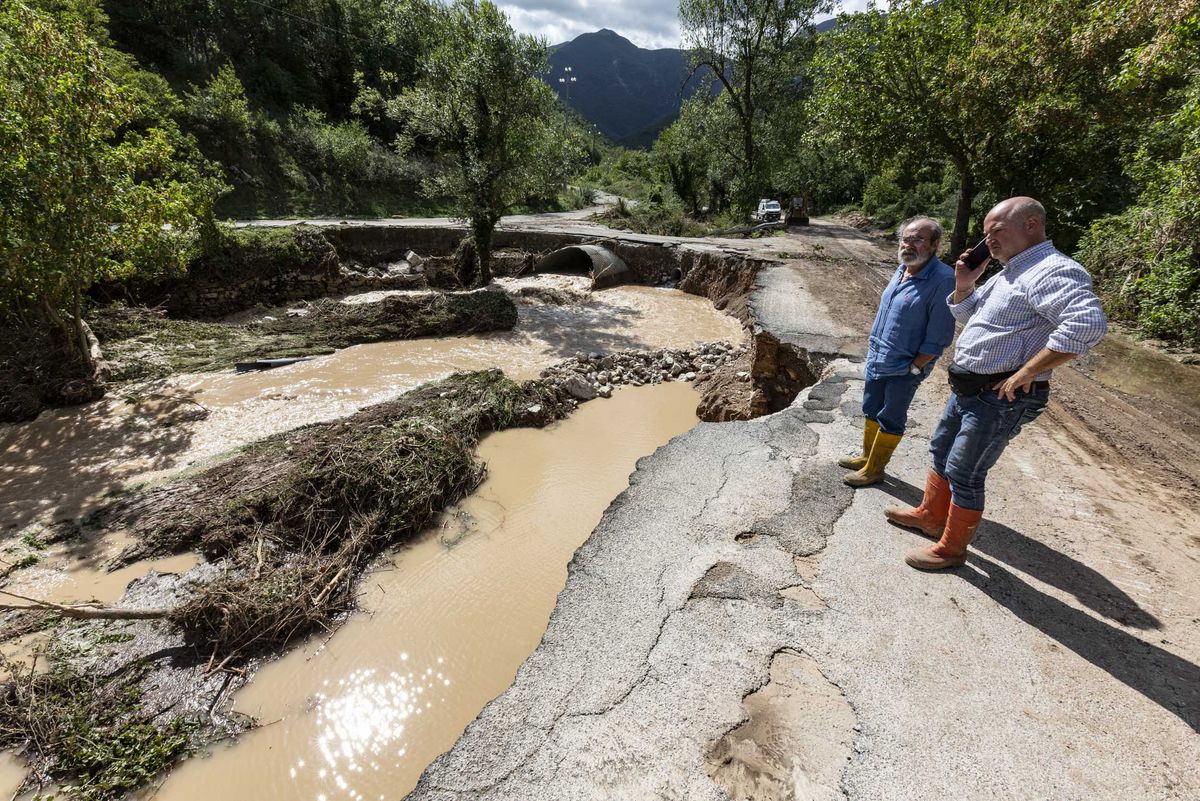 Alluvione, Provincia ripristina collegamenti di emergenza «Ma è