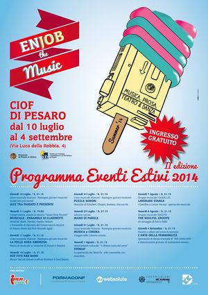 ENJOB The Music locandina eventi