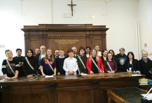 Foto di gruppo processo simulato