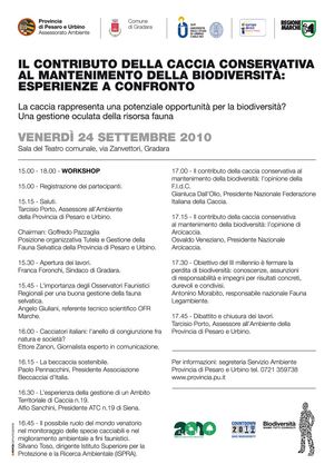 Cartolina convegno caccia 2