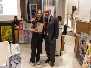 csm Paolini premia vincitrice Arianna Carboni