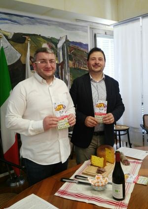 Da sinistra Damiano Bartocetti e Fabrizio Fabbri