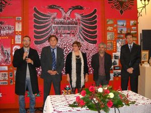 Inaugurazione mostra Albania