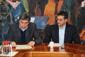 Ricci e assessore Seri