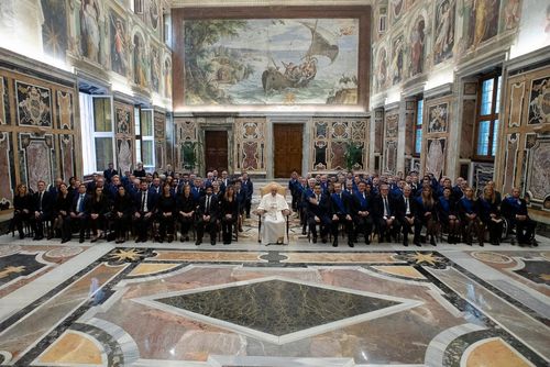 Papa Francesco con Presidenti Province