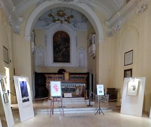 Alcune delle opere in mostra