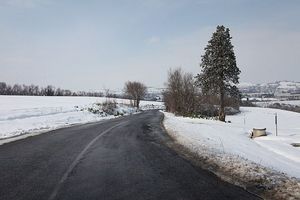 neve  strada foto 1