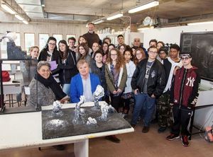 Incontro con gli studenti del liceo artistico Scuola del libro di Urbino