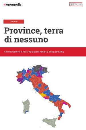 Copertina Province Terra di nessuno