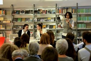 Lucrezia Ercoli presenta Maxime Coulombe tradotto in sala da Elisa Tamburini 