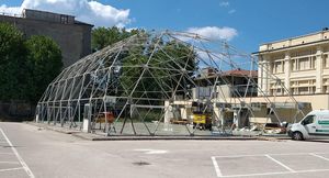 Palestra Santa Marta Struttura portante in acciaio