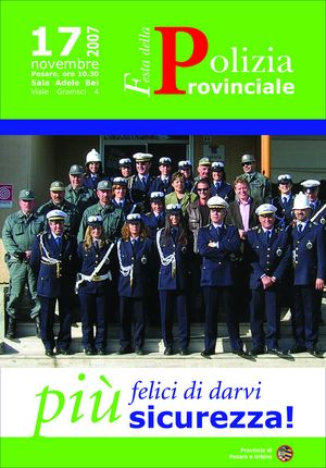 Festa Polizia Manifesto