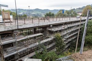 Ponte Conciatori cantiere