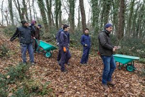 Studenti alternanza scuola lavoro al Bosco del Beato Sante