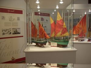 Imbarcazioni tradizionali al Museo